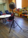 Sala de ensayo y medicioÌn acuÌstica